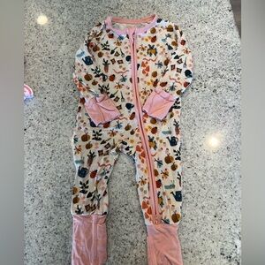 Emerson and Friends bamboo zippy baby girl 3-6 months